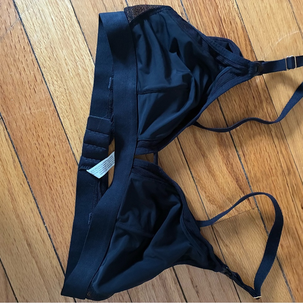 Lively Midnight Black Bralette